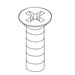 KOHLER K-1082514 10-24 Brass Screw