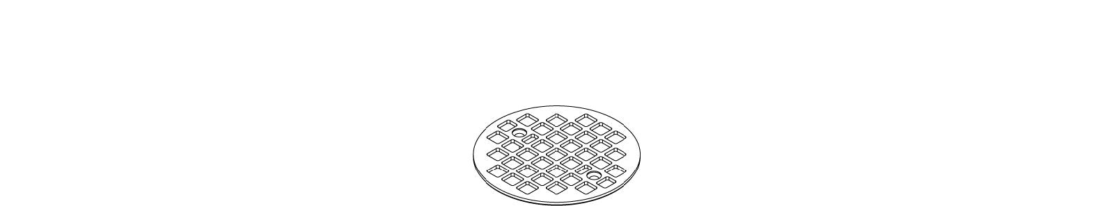 KOHLER K-1084501 Strainer Plate Round