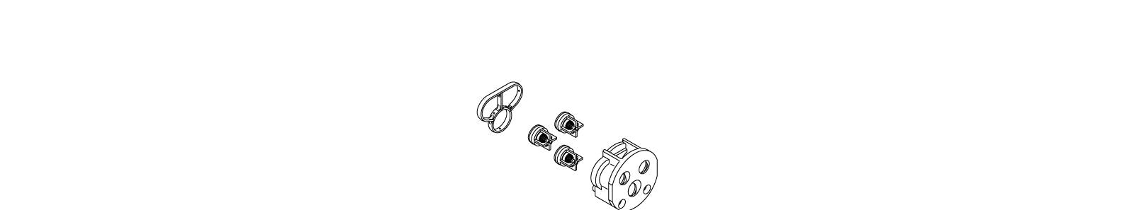 KOHLER K-1087977 Spacer/check Valve Kit