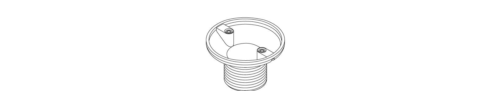 KOHLER K-1089550 Strainer Body Round