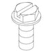 KOHLER K-1091091 Screw, 1/4-20 X 0.625, Flat Head