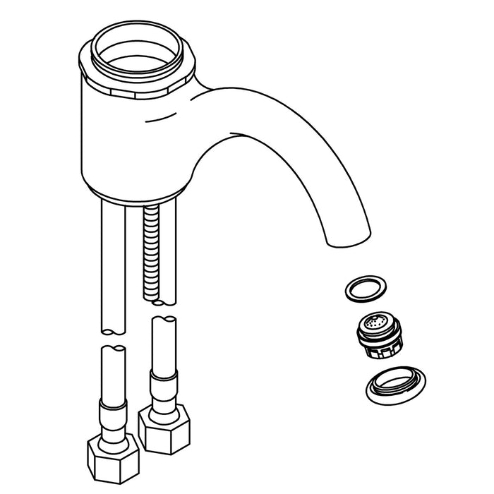 KOHLER K-1098157-CP Spout Kit