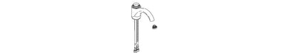 KOHLER K-1101638-CP Spout Kit