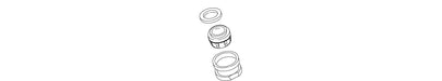 KOHLER K-1103459-G Aerator Kit, 1.5 Gpm, Medium