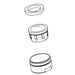 KOHLER K-1103468-BKB Aerator Kit, 1.5Gpm, Large