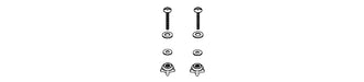 KOHLER K-1104015 Toilet Seat Hardware Kit