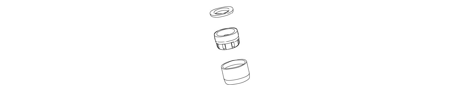 KOHLER K-1105050-BN Aerator Kit, 1.5 Gpm