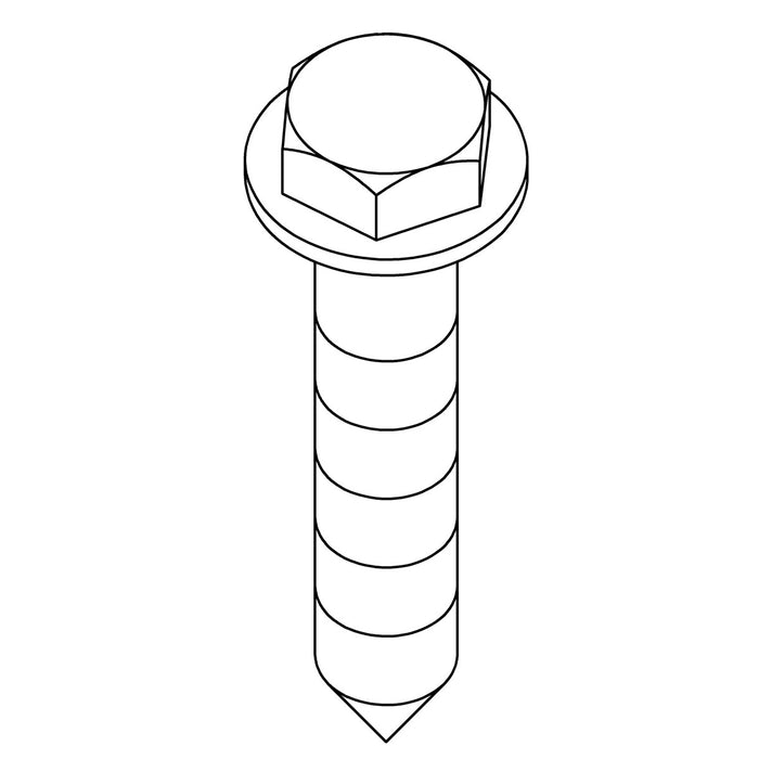 KOHLER K-1111746-A Screw, Lag, Hex Washer Hed
