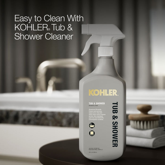 KOHLER K-1113 Windward 60" x 42" drop-in bath, white - view 4