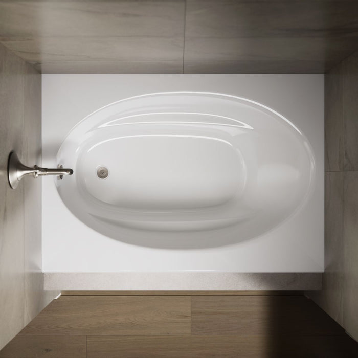 KOHLER K-1113-F Windward 60" x 42" alcove bath
