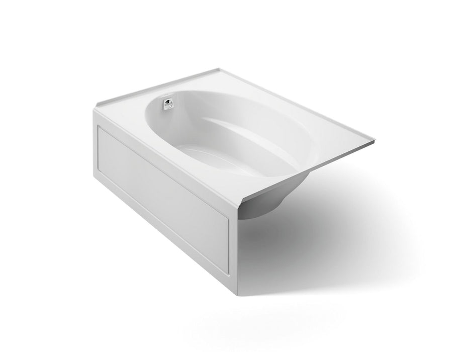 KOHLER K-1113-LA Windward 60" x 42" alcove bath, left drain, white