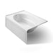 KOHLER K-1113-LA Windward 60" x 42" alcove bath, left drain, white - view 5