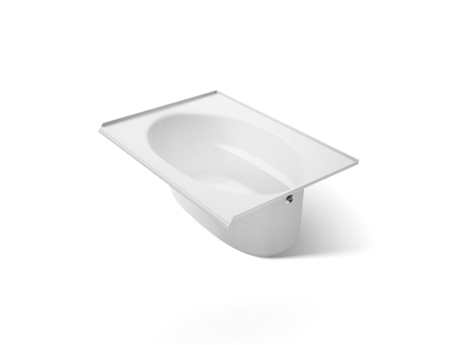 KOHLER K-1113-R Windward 60" x 42" alcove bath, right drain, white