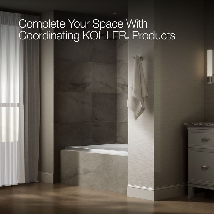 KOHLER K-1113-R Windward 60" x 42" alcove bath, right drain, white - view 4