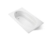 KOHLER K-1115 Windward 72" x 42" drop-in bath, white
