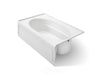 KOHLER K-1115-RA Windward 72" x 42" alcove bath, right drain