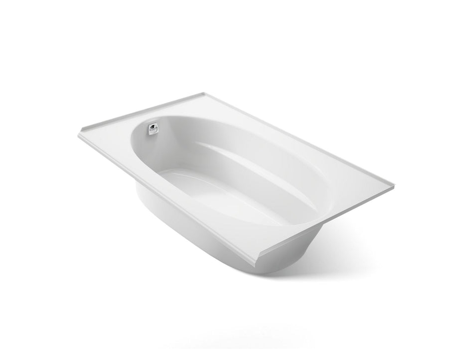 KOHLER K-1115-L Windward 72" x 42" alcove bath, left drain, white
