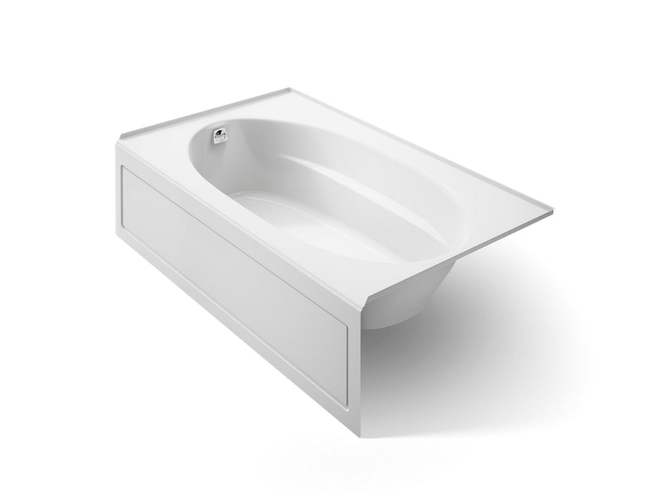KOHLER K-1115-LA Windward 72" x 42" alcove bath, left drain, white