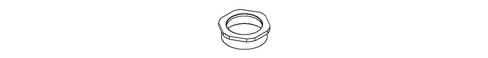 KOHLER K-1116205 Spud Coupling Nut