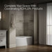 KOHLER Expanse 60" x 30" alcove bath, left drain
