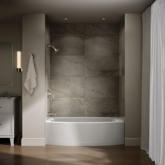 KOHLER Expanse 60" x 30" alcove bath, left drain