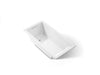 KOHLER K-1121 Underscore 60" x 30" drop-in bath