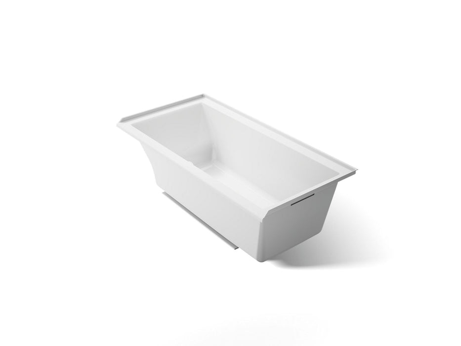 KOHLER K-1121-RW Underscore 60" x 30" alcove bath with Bask heated surface, right drain