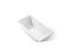 KOHLER K-1121-W1 Underscore 60" x 30" drop-in bath with Bask heated surface