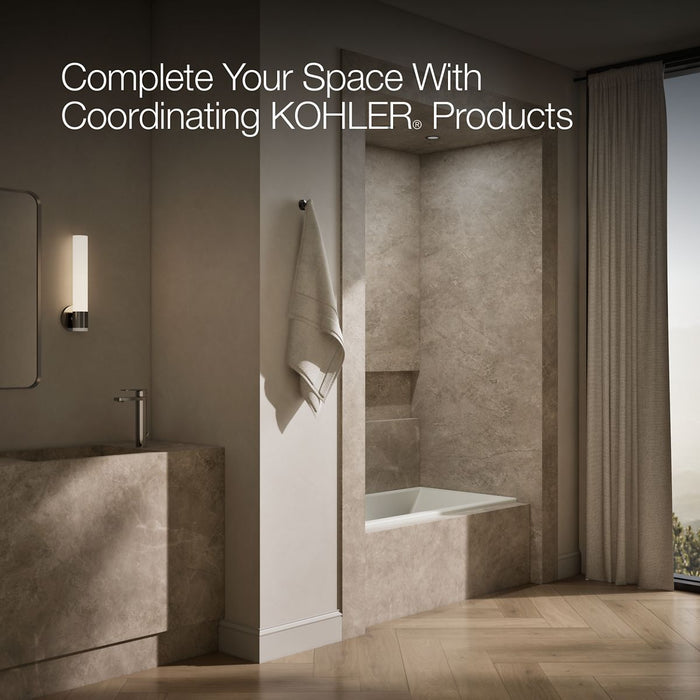 KOHLER Underscore 60" x 30" alcove bath, left drain