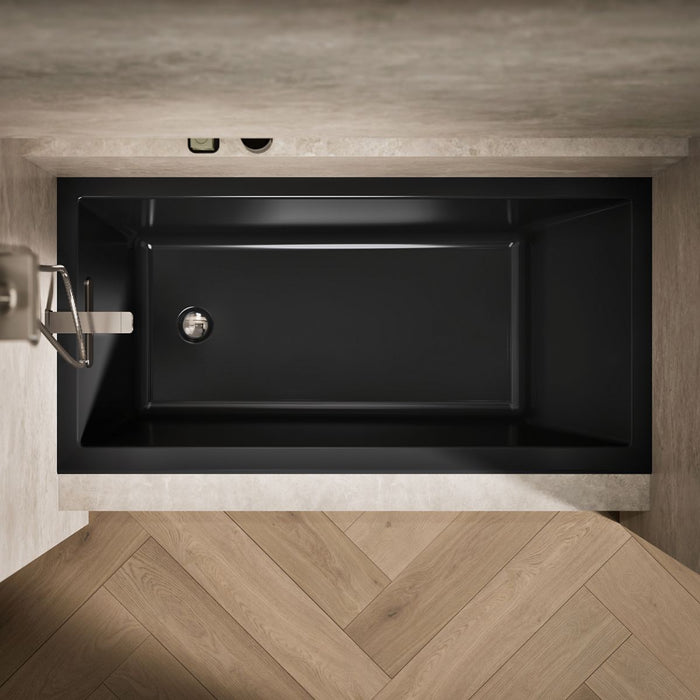 KOHLER K-1121-L Underscore 60" x 30" alcove bath, left drain, black black - view 5