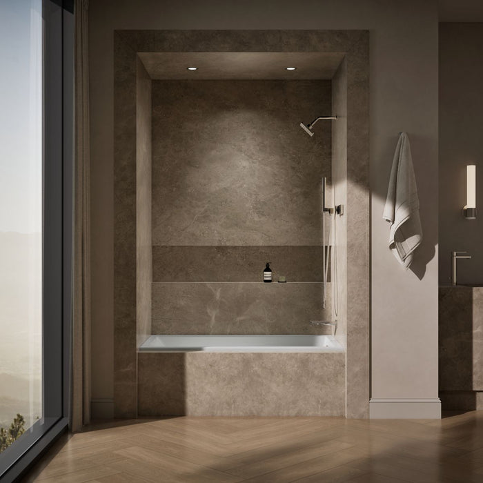 KOHLER Underscore 60" x 30" alcove bath, right drain