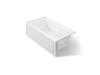 KOHLER K-1122-RA Archer 60" x 32" alcove whirlpool bath right drain