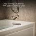 KOHLER K-1122-GHRAW Archer 60" x 32" alcove Heated BubbleMassage air bath with Bask heated surface, right drain, biscuit...