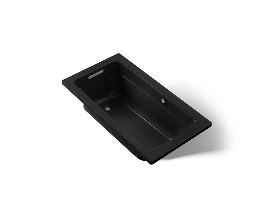 KOHLER Archer 60" x 32" drop-in Heated BubbleMassage air bath with Bask heated surface