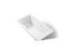KOHLER Archer 60" x 32" drop-in Heated BubbleMassage air bath with Bask heated surface