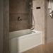 KOHLER Archer 60" x 32" alcove heated whirlpool bath, right drain