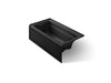 KOHLER Archer 60" x 32" alcove whirlpool bath, left drain