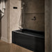 KOHLER Archer 60" x 32" alcove whirlpool bath, left drain