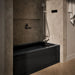 KOHLER K-1122-RA Archer 60" x 32" alcove whirlpool bath right drain, black black - view 3