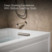 KOHLER K-1122-RAW Archer 60" x 32" alcove whirlpool bath with Bask heated surface, right drain, white - view 4