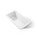 KOHLER Archer 60" x 32" drop-in bath