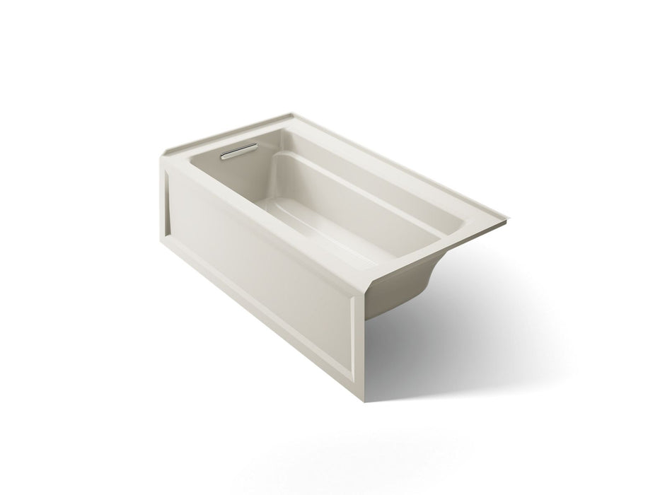 KOHLER Archer 60" x 32" alcove bath, left drain