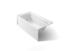 KOHLER Archer 60" x 32" alcove bath, left drain