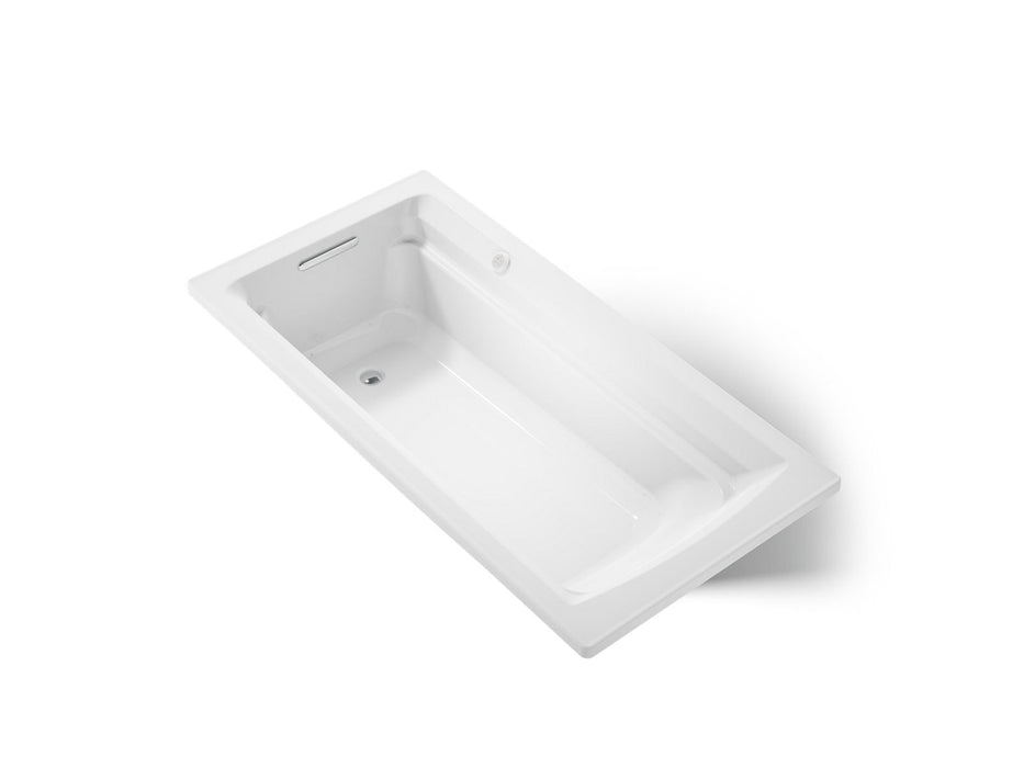 KOHLER K-1124-GH Archer 72" x 36" drop-in Heated BubbleMassage air bath