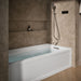 KOHLER Archer 72" x 36" alcove Heated BubbleMassage air bath, right drain