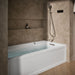 KOHLER Archer 72" x 36" alcove Heated BubbleMassage air bath with Bask heated surface, right drain