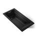 KOHLER K-1124-H Archer 72" x 36" drop-in heated whirlpool bath, black black - view 5