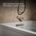 KOHLER K-1124-HL Archer 72" x 36" alcove whirlpool bath with alcove, left drain, ice grey - view 5