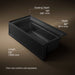 KOHLER Archer 72" x 36" alcove whirlpool bath, right drain
