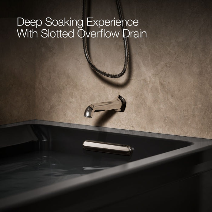 KOHLER Archer 72" x 36" alcove whirlpool bath, right drain